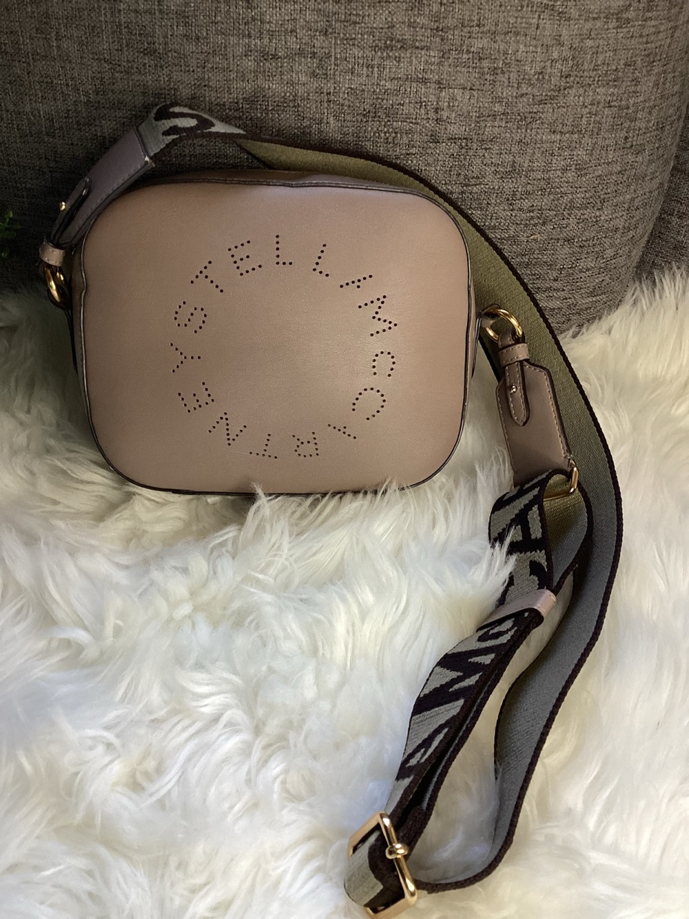 Stella McCartney Moss/beige Crossbody Bag